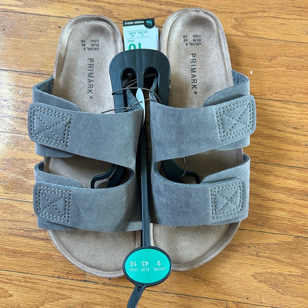 NWT Primark men’s padded insole Sandals
